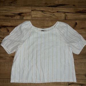 White striped top